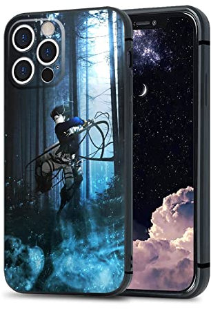 Captain Levi Ackerman AOT Anime Handyhülle Manga Shell Cover (mattes weiches Silikon, für iPhone 11 Pro)