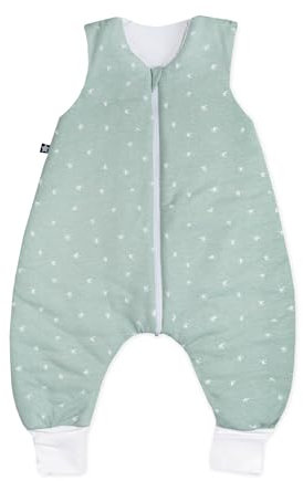 Julius Zöllner Schlafoverall Jumper aus Jersey Baumwolle, Made in Germany, Stary, 12-24 Monate / Gr. 80