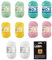 myboshi Easter Egg Wollpaket, No.2 Wolle, mit original Label, geeignet für Babysachen und Mützen, 10 Knäuel x 50g, Lauflänge 100m Easter Egg 10 Knäuel