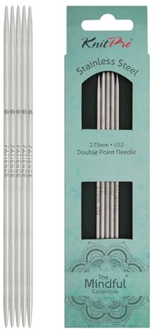 KnitPro Die Mindful Kollektion Nadelspiele 6 (15cm) | 2,75mm