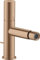 hansgrohe AXOR Uno Einhebel-Bidetmischer, Zerogriff, Zugstangen-Ablaufgarnitur, Farbe: Brushed Red Gold
