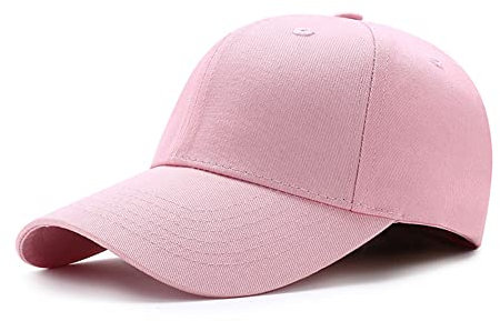 Zaxgf Damen Baseball Cap Pferdeschwanz Kappe Outdoor Basecap Retro Mützen Unisex Trucker Baseballkappe Hat Mit Zöpfen Loch Loop Hut Hohe Bun,Rosa