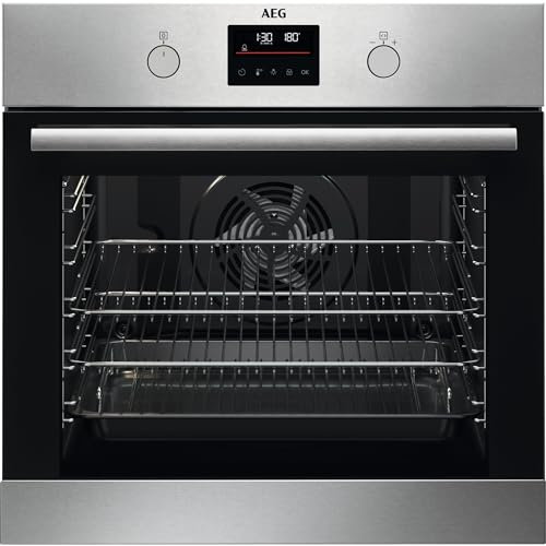 AEG BES355010M 71L Built-In Oven Multifunction & Steam Mode