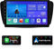 Ossuret Android 12 Radio de Coche para Seat Ibiza 2009 2010 2011 2012 2013, 4+32GB Pantalla táctil de 9 Pulgadas Carplay Navegador GPS Soporte Pantalla meteorológica Bluetooth DSP SWC WiFi USB RDS