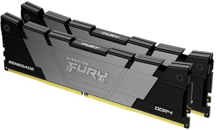 Kingston FURY Renegade 64GB 3600 DDR4 CL16 DIMM (Kit mit 2) Desktop Gaming Speicher - KF436C18RB2K2/64
