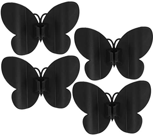 VINTORKY 4pcs Cord Organizer for Kitchen Appliances Butterfly Shape Stick Cord Winder Hide Cables Magnetic Cable Organiser Clips