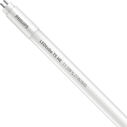 Philips LED Röhre T5 MASTER (Mains) High Efficiency 11.5W 1700lm - 840 Kaltweiß | 85cm - Ersatz 21W
