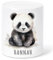 Panda Spardose Kinder personalisiert mit Namen Geldgeschenk zum Geburtstag für Jungen & Mädchen Geschenk Sparschwein aus Keramik