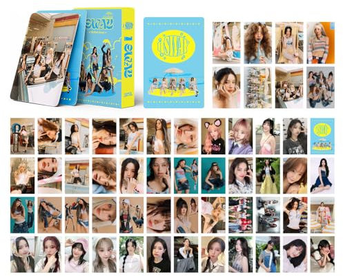 55 Stück (G) I-DLE Fotokarten (G) I-DLE I SWAY Novel Album Photocards (G) I-DLE Mini Cards, Geschenk für Fans