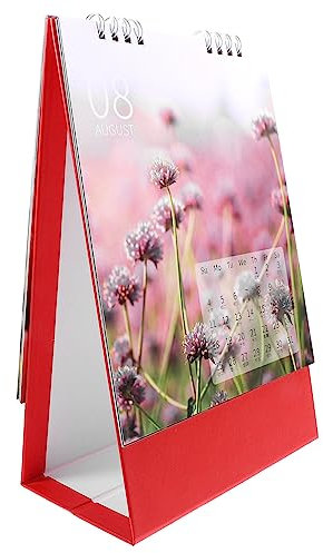 FUNOMOCYA Desk Calendar Kleiner Tischkalender Im Frischen Design Dekorativer -kalender Für Schreibtisch Und Büro Zur Planung Von Terminen Und Erinnerungen