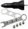 OSALADI Rivet Pour Perceuse Riveteuse Électrique Adaptateur De Rivet De Forage Rivet Électrique Black