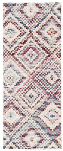 RugVista Layla Teppich - Mehrfarbig Teppich 80x200 Moderner, Läufer Teppich