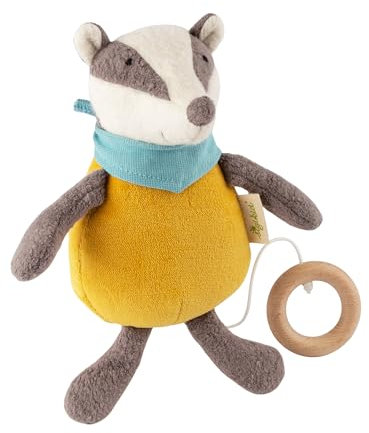 SIGIKID Spieluhr mit Wunschmelodie Einschlafhilfe für Neugeborene Stofftier Babyspielzeug aus Bio-Baumwolle Geschenk zur Geburt für Babys ab Geburt für Babys und Kleinkinder Unisex