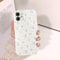 Phoona Cute Case for iPhone 11 6,1, Preppy Floral Vintage Flower Girly Aesthetic Pattern Design, Raised Camera Protection Bumper Soft Slim TPU Shockproof Protective Cover for Girls Women, Blue