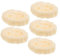SAFIGLE 5 Piezas Estropajo Natural de Luffa Jabón Base Jabón Exfoliante Accesorio de Limpieza de Cocina y Estropajos Ecológicos y Prácticos