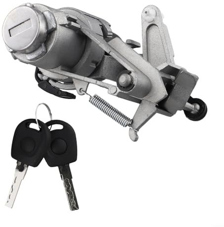 Serrure Cylindre de Coffre Serrure pour Golf IV MK4 et Seat avec Jeu de 2 Clés