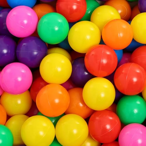 Thank You Bar Ball Pit Balls 50 Balls (7 Rainbow Colors)