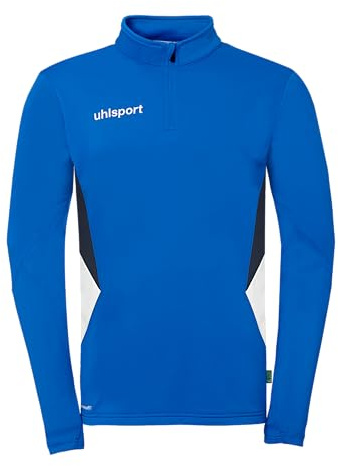 uhlsport Equipe 29 1/4 Zip Top – Sport Pullover mit Reißverschluss, Teamwear Zip-Top für Training & Aufwärmen