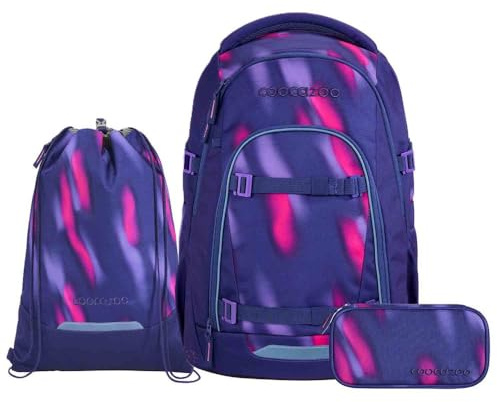 Coocazoo Mate Schulrucksack Set 3tlg. inkl Sportbeutel (Aurora Glow)