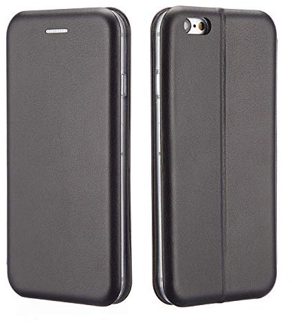 NWNK13 iPhone Se case, iPhone 5Se Case Premium Shockproof Leather Book Case Wallet Side Open Card Slots Protective Slim Compatible for iPhone Se Black