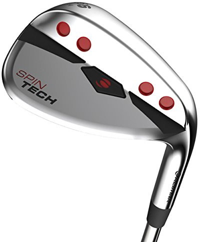 Orlimar Spin Tech Cale de Sable 56 degrés Sand Wedge pour Hommes, Argenté