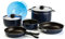 Beaver Brand Aluminium Kochtopf-Set 9tlg.