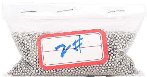 Betued Jewellery Processing Polishing Beads, Stainless Steel, 2 mm, Jewellery Polishing Beads