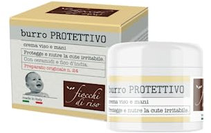 Fiocchi di Riso - Burro PROTETTIVO - 30ml - PROTEZIONE INVERNALE - Protegge e nutre la cute irritabile di viso e mani.