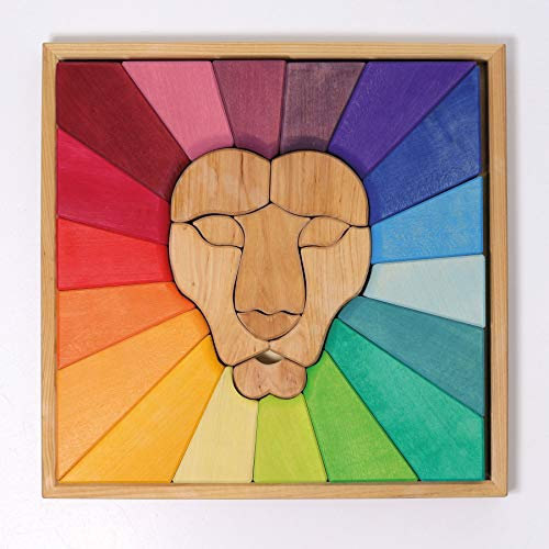 Grimms 10208 Bauspiel Regenbogenlöwe