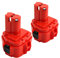 2X Joiry 12V 3.5Ah Ni-MH Batterie pour Makita PA12 Batterie Makita 1220 1222 1233 1200 1234 1235 1235B 1235F 1235A 192696-2 192698-8 192598-2 192681-5 192698-A 193138-9 193157-5