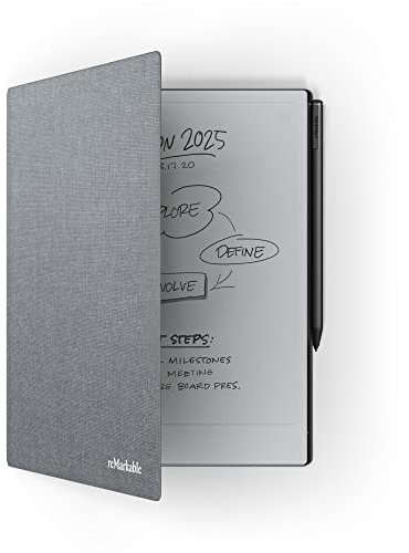 Remarkable Book Folio - Polymer Weave - Gray