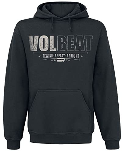 Volbeat Cover - Rewind, Replay, Rebound Männer Kapuzenpullover schwarz L