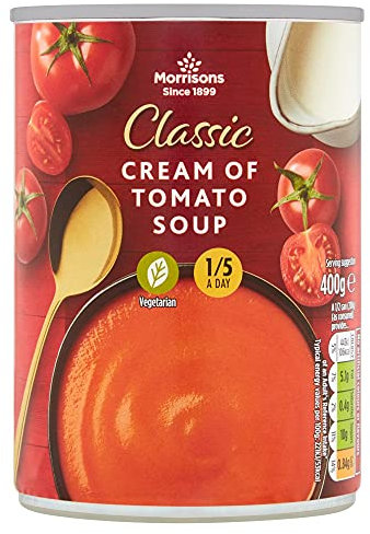 Morrisons Cream of Tomato Soup 400 g x 12