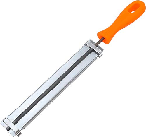 AERZETIX - C47776 - 2/1 Lime avec guide d'affûtage ∅4.8mm pour chaîne tronçonneuse 300mm - pas de la chaîne .325'' - gouge/aiguiseur d'affûtage pour bûcheron/menuisier/charpentier