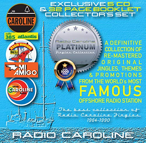 Radio Caroline - Platinum Jingles Collection - 5 CD Box Set