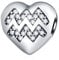 Aquarius Zodiac Sign Charms, fits Pandora Birthday Bracelet, 925 Sterling Silver Heart Beads I Love My Constellation with CZ, Agr Star Horoscope Gifts for Grandma/Valentines