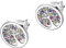 LOTUS Pendientes plateados con circonitas, diseño del árbol de la vida, para mujer, D3JLP1889-4-1, plata