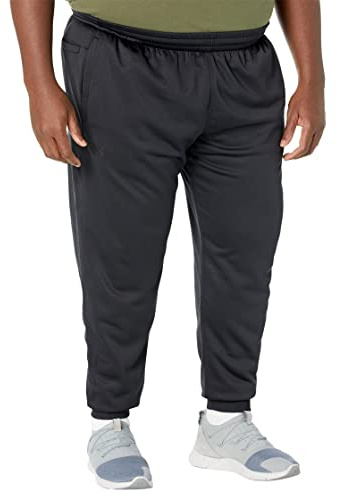 Under Armour Men's Armourfleece Jogger, (001) Black / / Black, X-Large Tall