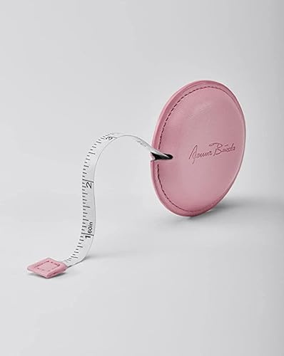 Burda Style Rollmaßband | Schneidermaßband | Maßband – 1,5 m (150 cm) – mit Auto-Stopp & Aufrollmechanik – in verschiedenen Farben (Rosa)
