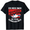 Ich muss nach NORWEGEN die Fische vermissen mich Geschenk T-Shirt