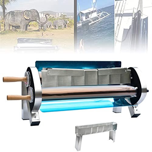 CHUNTIANMEI Four Solaire Portable, Four De Camping à Double Tube pour La Cuisson des Aliments Au Soleil, Barbecue Solaire pour 3 à 5 Personnes pour La Randonnée, Le Camping,Light-Carbon