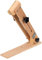 45cm/17.7in Leather Stitch Pony Streamlined Adjustable Angle Hand Stitching Pony Beech Material Adjustable Stretch Rod Leather Stitching Pony for DIY Hand Stitching Leather Clamping