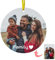 Personalisierte Weihnachten Dekoration Acryl AnhäNger HäNgendes Ornament Mit Personalisiertem Design Und Foto/Text Personalisiert Handwerkliche Dekorationen Personalisiertes Geschenk (Runden)