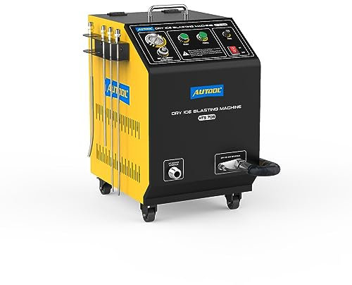 AUTOOL Trockeneis Strahlmaschine, Reinigung von Trockeneisstrahlern, Trockeneis Strahlreiniger, Trockeneis Reinigungsmaschine Blaster, Trockeneis-Reinigungsmaschine für Autos AC220V