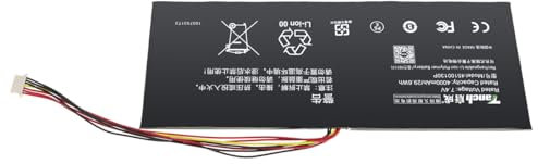Batterie d'ordinateur portable 45100130P WYC-45100130P pour Thomson Thomson N o 14.1 7,4 V 4000 mAh 29,6 Wh