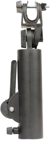 Jubilofex Golf Cart Umbrella Holder - Umbrella Mount Push Cart, Foldable Clamp Holder | Golf Umbrella Attachment for Beach Chairs Stroller