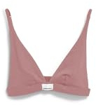 ARMEDANGELS Damen RIPP-Triangle Bralette aus Bio-Baumwoll Mix OSILAARI Rib Fitted Light Berry L