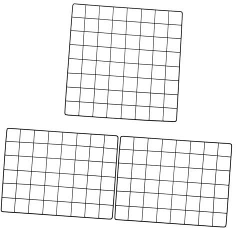 FUTUREORYY 3 Stück Drahtgitter Wandpaneele Grid Foto Wanddekoration Stabile Langlebige Fotogitter für Zuhause Büro Schlafzimmer Kreative Wandgestaltung