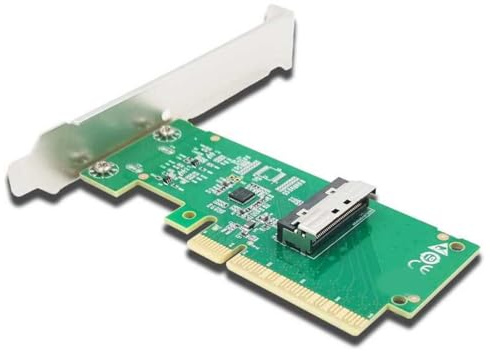 Fast Speed MCIOs 8I PCIe 5.0 Adapters Card Supports 32 Devices Servers Rack Expansion NVMe Ssds Expansion Adapters