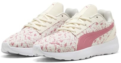 PUMA Damen SOFTRIDE Cosmic Fiore Sneakers 35.5, Frosted Ivory Wild Pink White